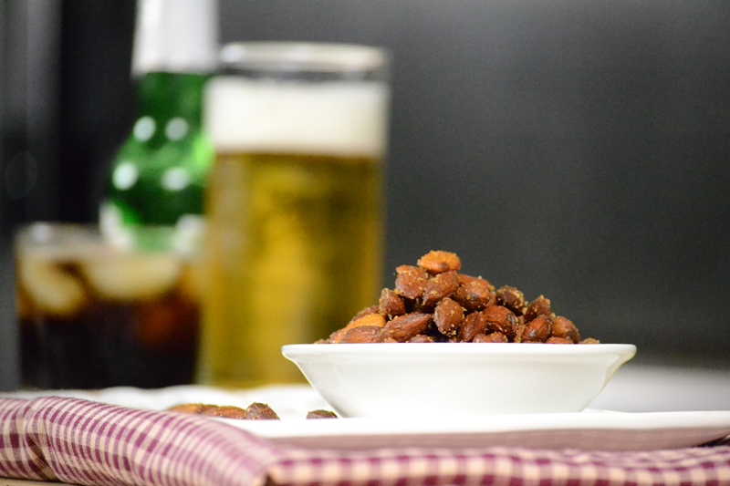 Smoke Roasted Almonds