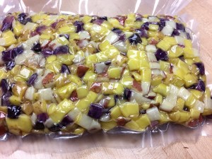 vacuum sealed potatoes