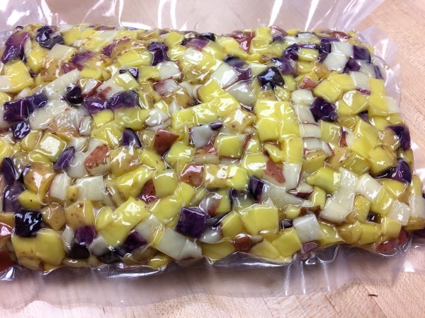 vacuum sealed potatoes